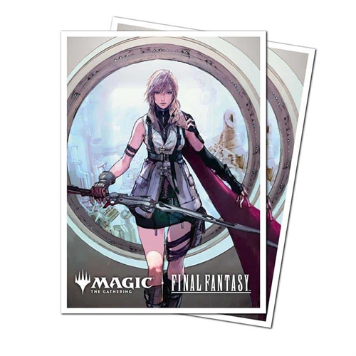 Final Fantasy - Lightning - Apex Deck Protector Sleeves Premium W - UP (105 stk) - Magic the Gathering